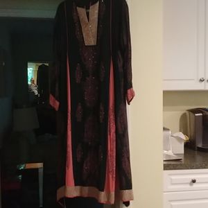 Vintage, ankle-length caftan